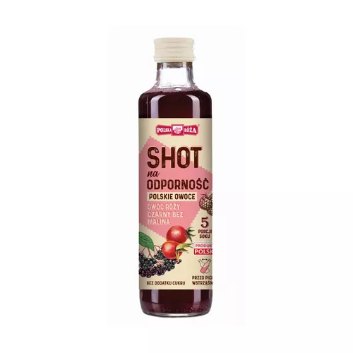 Polska Róża - Shot na odporność, polskie owoce, 250 ml