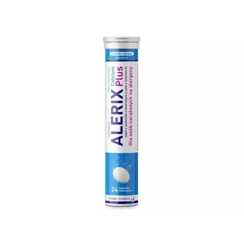 Alerix Calcium Plus, 24 tabletki musujące