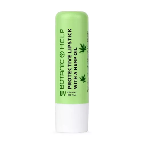 Botanic Help - pomadka ochronna z olejem konopnym i aloesem, 5 g