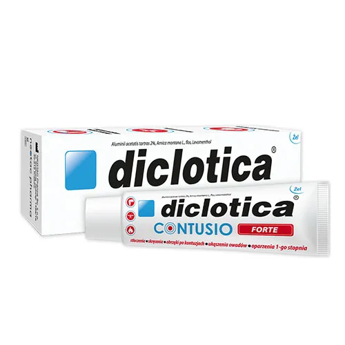 Diclotica - Contusio Forte żel, na obrzęki i stłuczenia, 75 g
