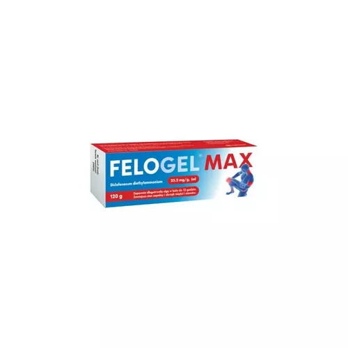 Felogel Max 23,2 mg/g, żel, 120 g