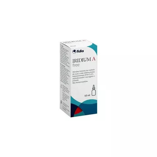 IRIDIUM A Free, krople do oczu, 10 ml