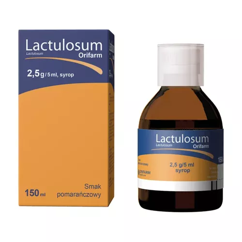 Lactulosum Orifarm 2,5 g/5 ml, 150 ml
