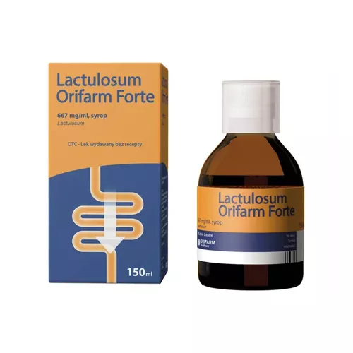 Lactulosum Orifarm Forte 667 mg/ml, 150 ml