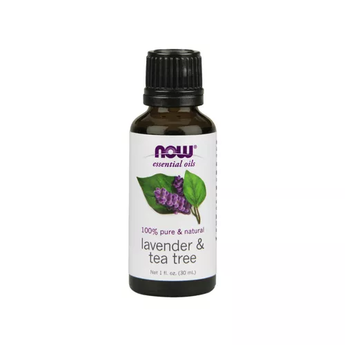 NOW FOODS Essential Oils, Lavender and Tea, olejek eteryczny, 30 ml