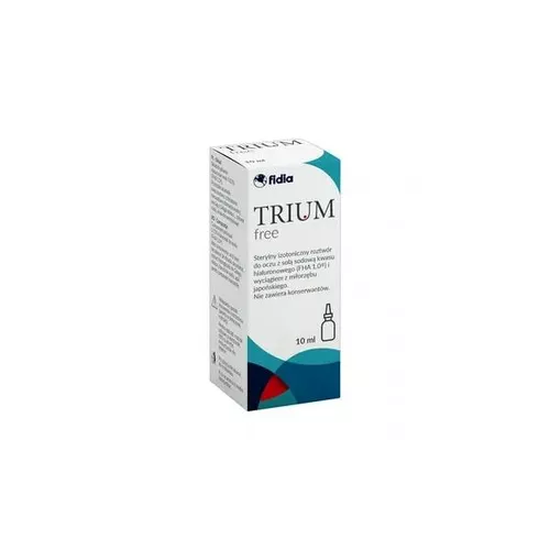 TRIUM Free, krople do oczu, 10 ml