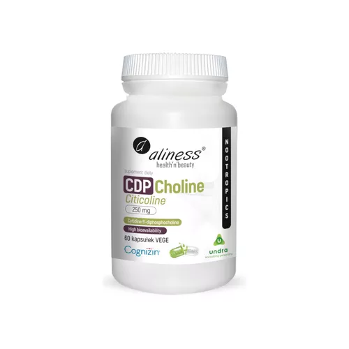 Aliness, CDP Choline (250 mg), 60 kapsułek