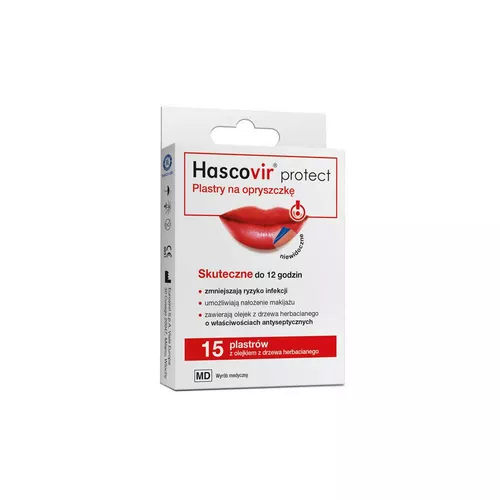 Hascovir Protect, 15 plastrów