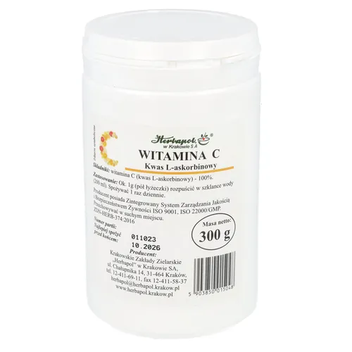 Herbapol Kwas L-askorbinowy, 300g