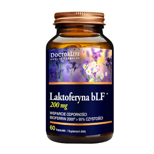 Doctor Life Laktoferyna bLF, 60 kapsułek