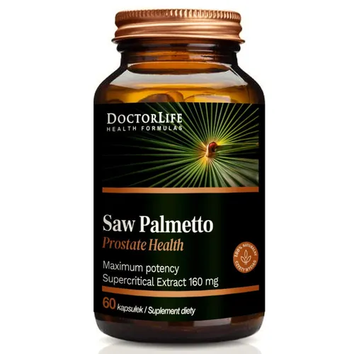 DoctorLife Saw Palmetto, 60 kapsułek