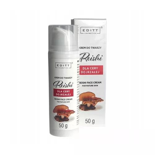 EDITT - krem nawilżający, Reishi, do twarzy dzień i noc 50 g
