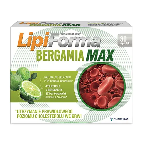 LipiForma Bergamia, 30 kapsułek
