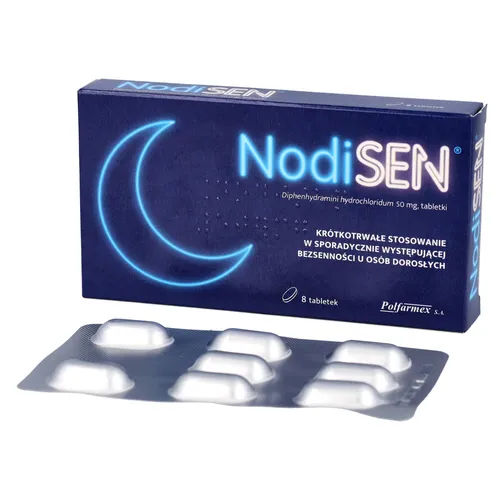Nodisen 0,05 g, 8 tabletek