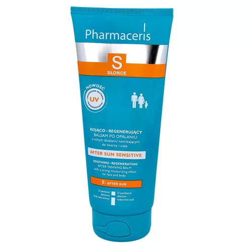 Pharmaceris S - kojąco-regenerujący balsam po opalaniu, 200 ml