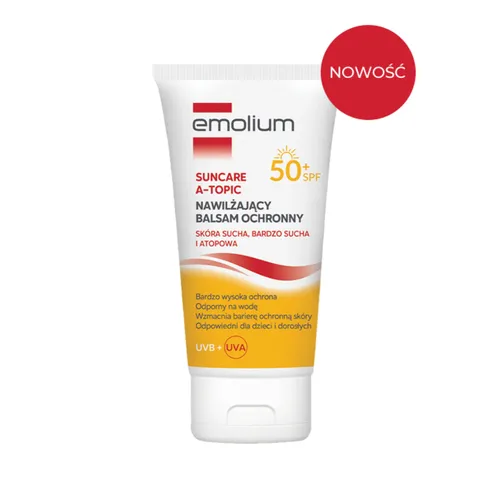 Emolium Suncare A-Topic - balsam ochronny, SPF 50+, 150 ml