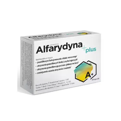 Alfarydyna Plus, 30 kapsułek