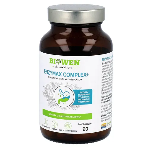 Biowen Enzymax Complex+, 90 kapsułek