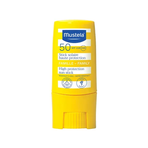 Mustela - sztyft przeciwsłoneczny SPF 50, 9 ml