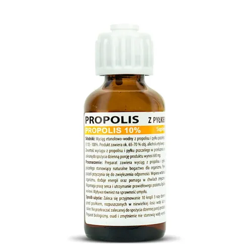 Herbapol Kraków Propolis z Pyłkiem Pszczelim 10%, 35 ml