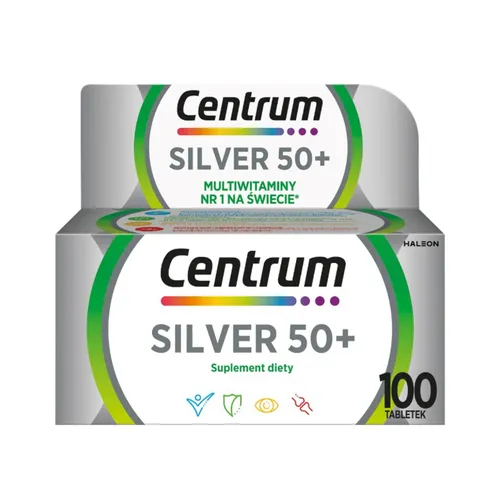 Centrum SILVER 50+, 100 tabletek