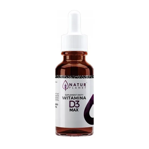 Natur Planet Witamina D3 Max 4000 IU, 30ml