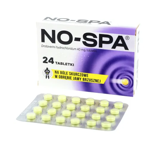 No-Spa 40 mg, 24 tabletek powlekanych