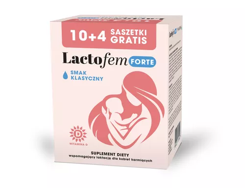 Pharma Dot Lactofem Forte, smak klasyczny, 14 saszetek