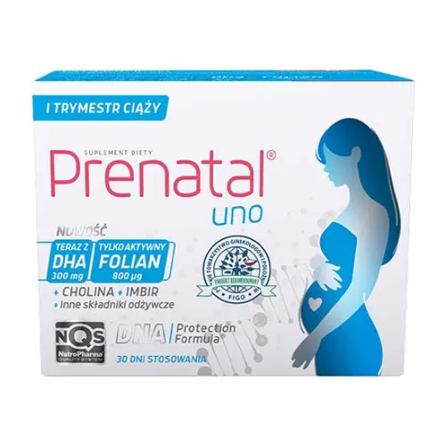 Prenatal Uno, 30 + 30 kapsułek