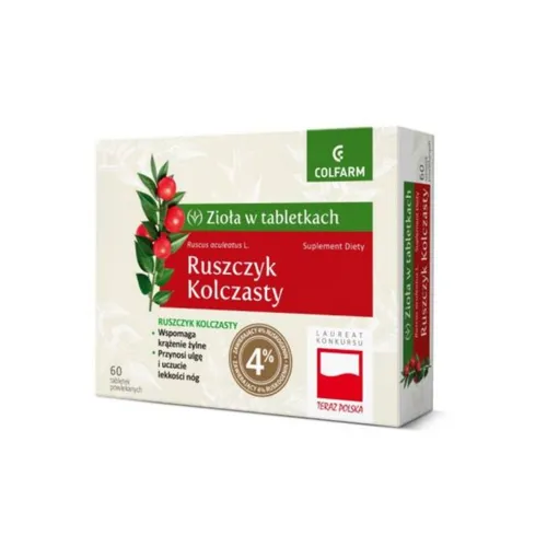 Colfarm Ruszczyk Kolczasty, 60 tabletek