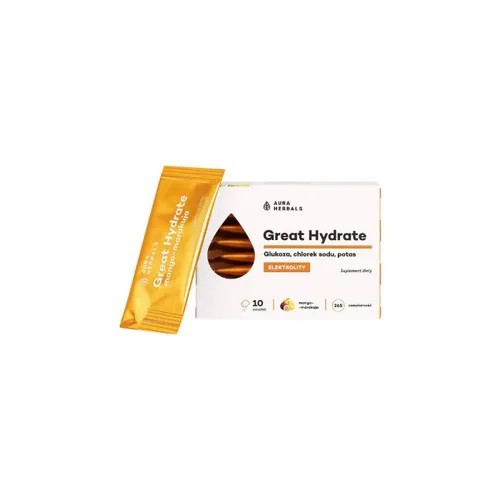 Aura Herbals Great Hydrate, smak mango-marakuja, 10 saszetek