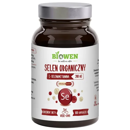 Biowen Selen Organiczny, 100 kapsułek