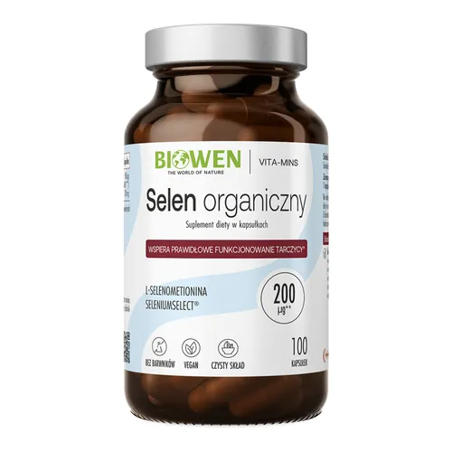 Biowen Selen Organiczny, 100 kapsułek