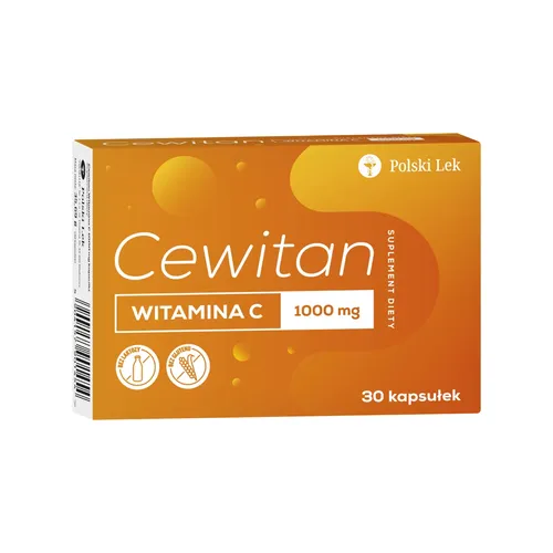 Cewitan, Witamina C 1000 mg, 30 kapsułek