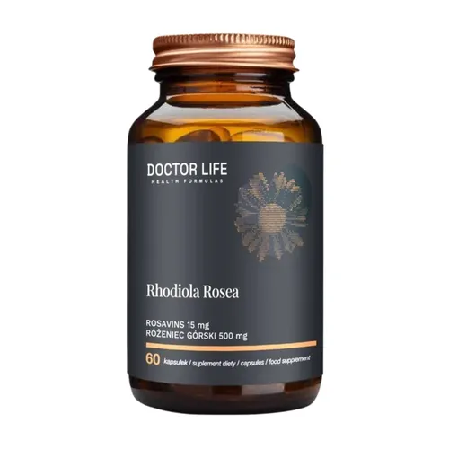 Doctor Life Różeniec Górski 500 mg, 60 kapsułek