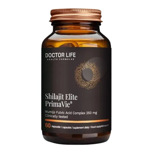 Doctor Life Shilajit Elite PrimaVie, 60 kapsułek