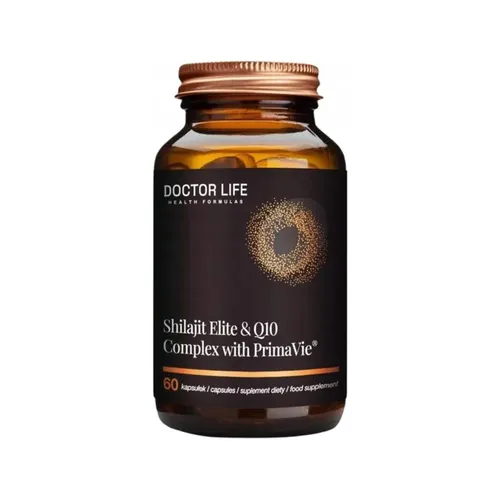 Doctor Life Shilajit Elite Q10, 60 kapsułek