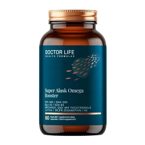 Doctor Life Super Alask Omega Booster, 60 kapsułek