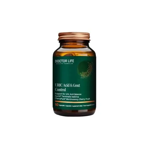 Doctor Life URIC Acid & Gout Control, 60 kapsułek