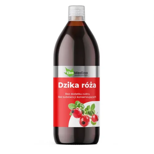 EkaMedica Dzika Róża, sok, 1000 ml