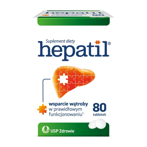 Hepatil, 80 tabletek
