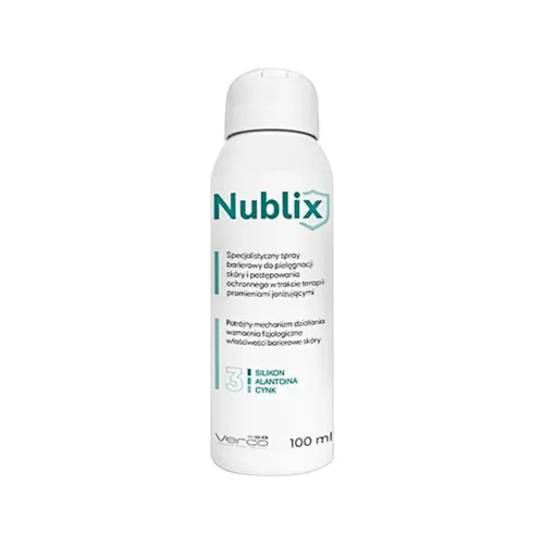 Nublix - spray barierowy do ochrony i pielęgnacji skóry, 100 ml