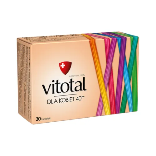 Vitotal dla Kobiet 40+, 30 tabletek