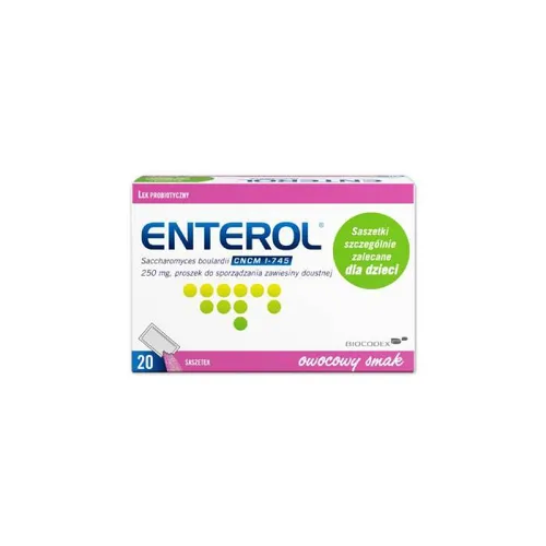 Enterol 250 mg, 20 saszetek