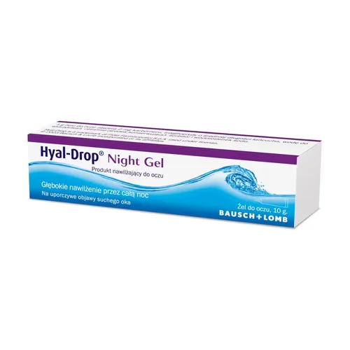 Hyal Drop Night Gel - Żel do oczu, 10 g