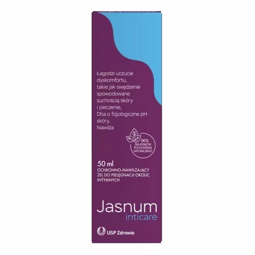 Jasnum Inticare - żel do pielęgnacji okolic intymnych, 50 ml