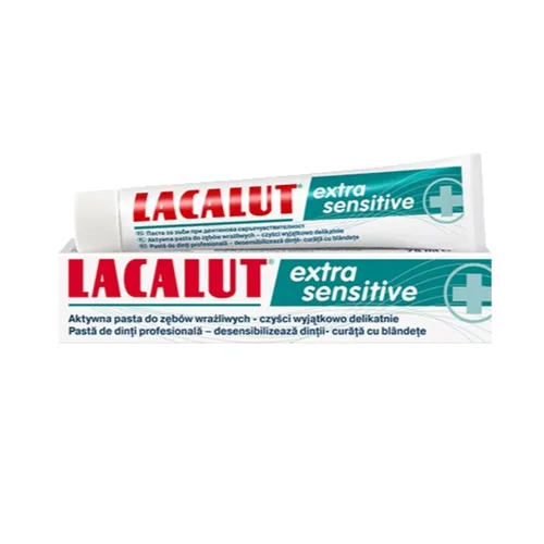 Lacalut - Extra Sensitive Pasta do zębów, 75 ml