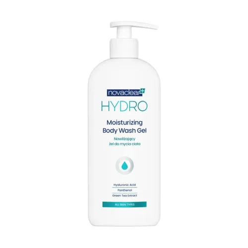 Novaclear HYDRO - nawilżający żel do mycia ciała, 500 ml