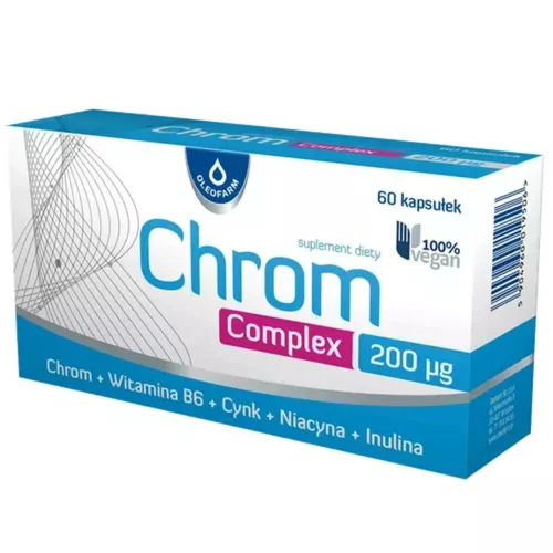 Oleofarm, Chrom Complex, 60 kapsułek
