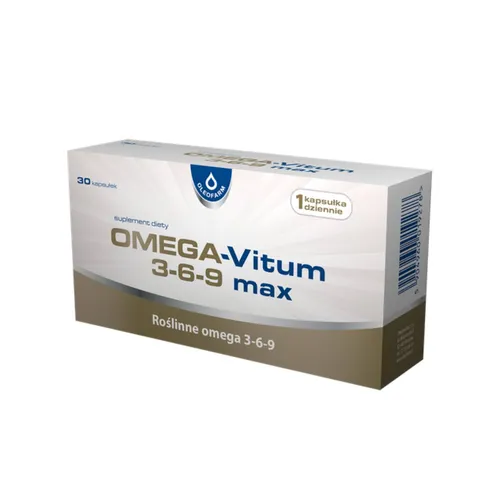 Omega-Vitum 3-6-9 Max, 30 kapsułek